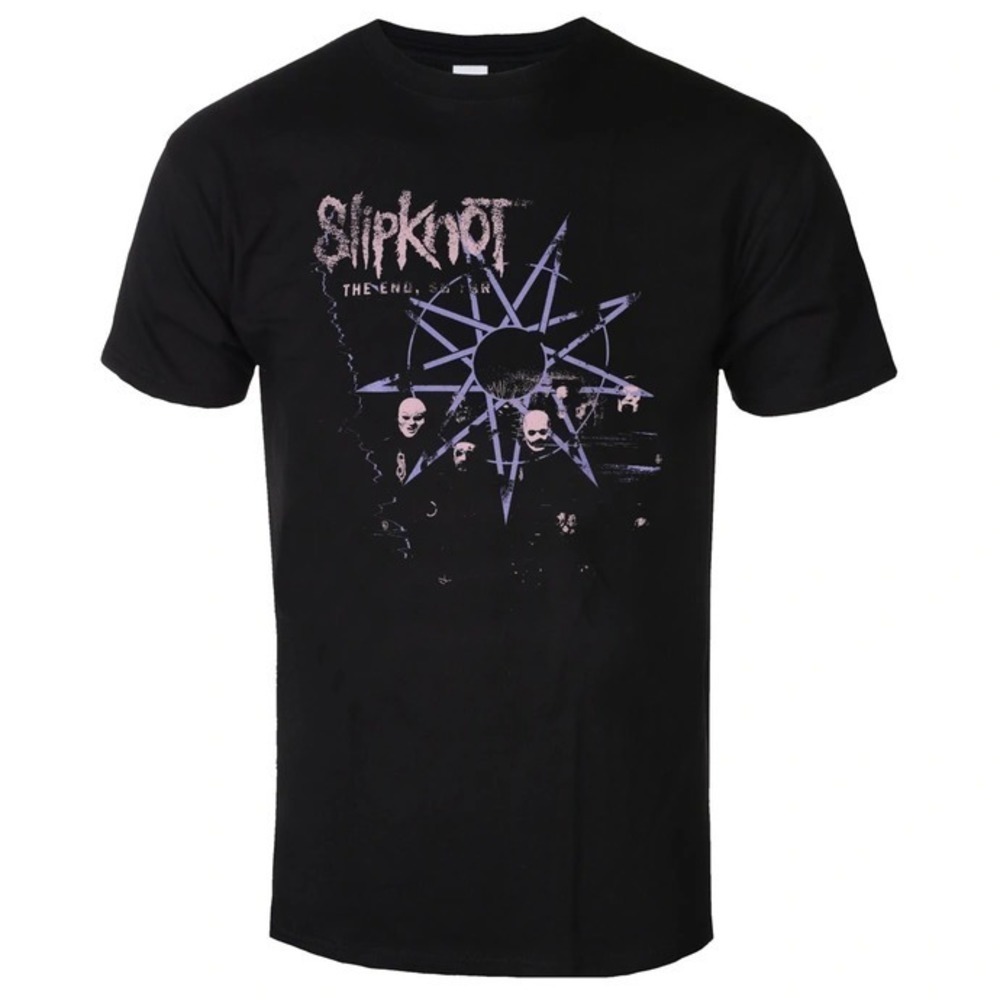 Hip Hop 90S Retro Tshirt Slipknot  Tesf Band  Tshirt